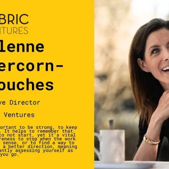 Team Spotlight: Solenne Niedercorn-Desouches, Executive Director at Fabric Ventures cover art